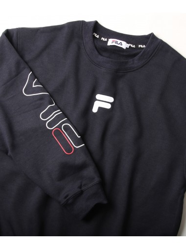 FILA Sleeve Print Trainer - Navy